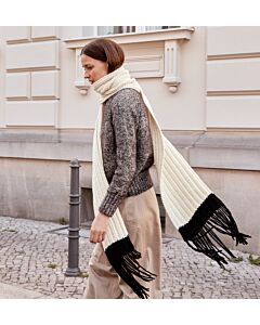 Lana Grossa lange sjaal breien van Cool Merino Big (c27,m15)