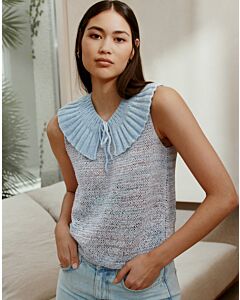 Lana Grossa makkelijk dames topje breien van Alessia (F63, M10)