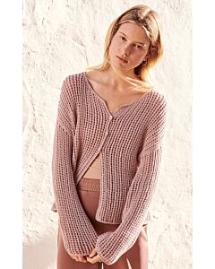 Lana Grossa makkelijk vest breien van Alta Moda Cotolana uit Classici 18