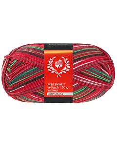 Lana Grossa Meilenweit Christmas kl.636 glitter 6-draads sokkenwol