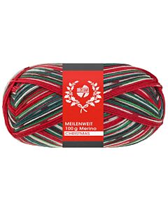 Lana Grossa Meilenweit Christmas kl.6798 4-draads sokkenwol is speciaal voor de feestdagen uitgebracht.