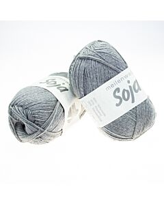 Lana Grossa Meilenweit Soja kl.8 licht grijs