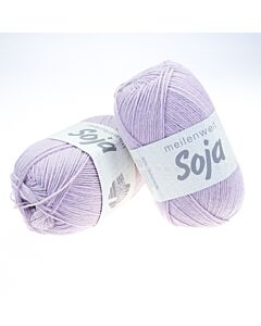 Lana Grossa Meilenweit Soja kleur 20 licht paars