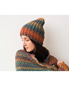 Lana Grossa muts breien van Merino Twister (Merino Twister flyer, m2)