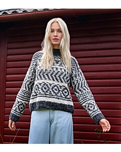 Lana Grossa noorse trui breien van Airy (NK3, m3) | C.R. Couture