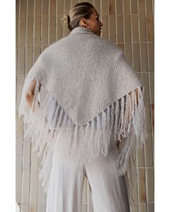 Lana Grossa omslagdoek breien van Brigitte Nr.3 F64,m22