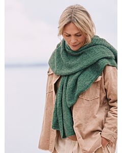 Lana Grossa omslagdoek breien van Puno Due (Doeken & Co 7 m8)