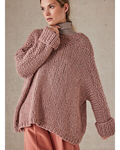 Lana Grossa oversized dames trui breien van Lucciola (F70,M42)
