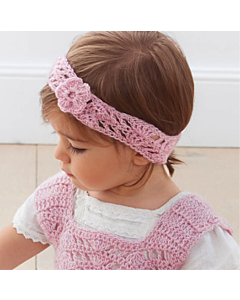 Lana Grossa peuter hoofdband haken van Ecopuno
