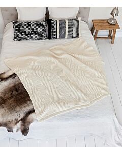 Lana Grossa plaid breien van Alta Moda Cashmere 16 (LG Decken & Plaids, m8)