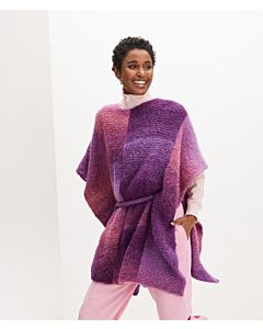 Lana Grossa poncho breien van Avio (Filati 68, m30) | C.R. Couture