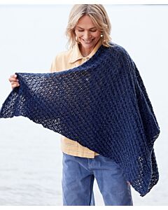 Lana Grossa omslagdoek breien van Puno Due (Doeken & Co 7 m16)