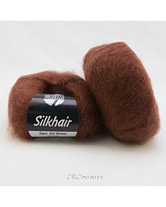 Lana Grossa Silkhair kl.114 bruin