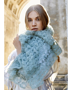 Lana Grossa Silkhair Haze Dégradé sjaal breien uit Doeken en Co Nr.4 (m.17)