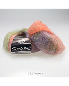Lana Grossa Silkhair Print kleur 345