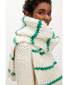 Lana Grossa sjaal breien van Alpaca Air (Filati 68, m37) | C.R. Couture