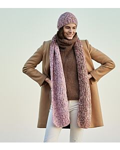 Lana Grossa sjaal breien van Colortwist en Setasuri Big (LB13, M22)