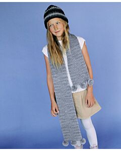 Lana Grossa kinder sjaal breien van Cool Wool Big Vintage (Kids13, m18)