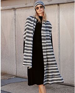 Lana Grossa sjaal breien van Duetto Puno f64,m18