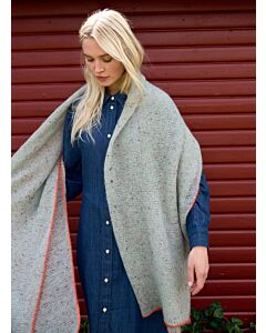 Lana Grossa sjaal breien van Natural Superkid Tweed en Silkhair (NK3, m13)