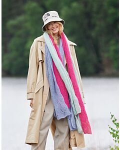 Lana Grossa sjaal breien van Setasuri Big (Acc22, m34)