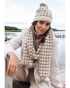 Lana Grossa sjaal haken van Brigitte No.2 M13