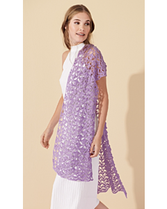 Lana Grossa sjaal haken van Ecopuno incl.boek