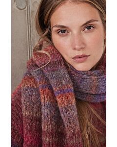Lana Grossa sjaal rondbreien van Gigante Multi (F70,M48)