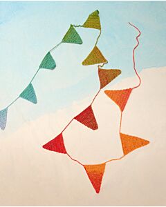 Lana Grossa slinger met vlaggetjes haken van Cotonella (G17,M1)