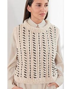 Lana Grossa spencer breien van Alpaca Air (Filati 66, m47) | C.R. Couture