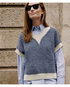 Lana Grossa spencer breien van Cara (Lookbook 14, m2)