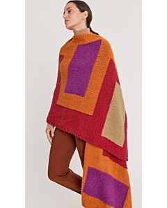 Lana Grossa stola breien van Ecopuno Chunky (Filati 66, m35) | C.R. Couture