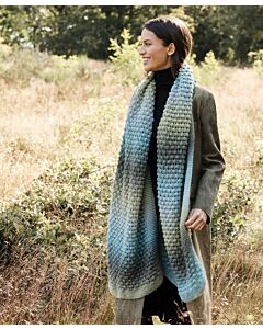 Lana Grossa stola breien van Gomitolo Gala (Gom14, m2)