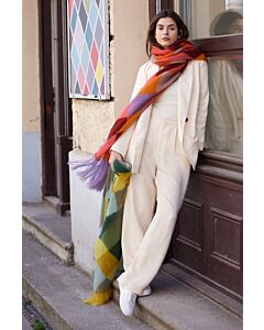 Lana Grossa stola breien van Silkhair (Doeken & Co 6, m16b)