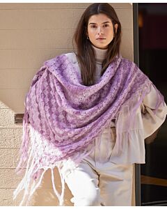 Lana Grossa stola haken van Setasuri Dégradé (Doeken & Co 6, m9)