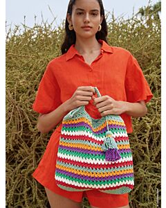 Lana Grossa strandtas haken van Promessa (Haken 6, m36)