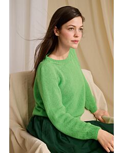 Lana Grossa top-down trui breien van Elastico (C28,M38)