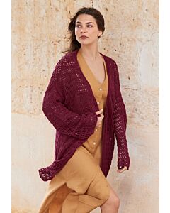 Lana Grossa top-down vest breien van Campo (F69,M37)