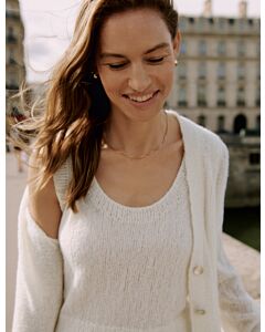 Lana Grossa top breien van Bella (Lookbook 14, m27)