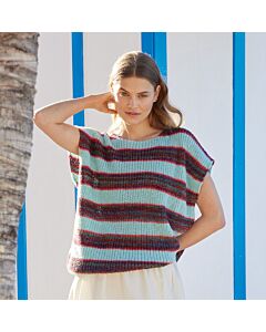 Lana Grossa top breien van Ecopuno en Gianna (Filati 69, m15)