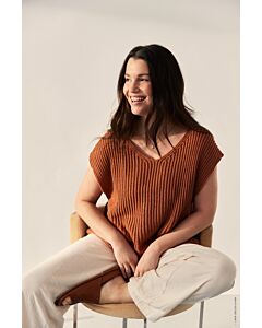 Lana Grossa top breien van Solo Lino (Classici 26, m1)