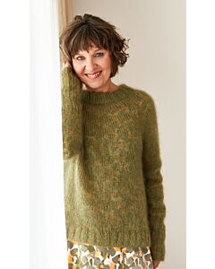 Lana Grossa top down trui breien van Silkhair (Rosa P Mapala, m1)