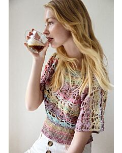 Lana Grossa top haken en breien van Mosaico (NK1,m23) | C.R. Couture
