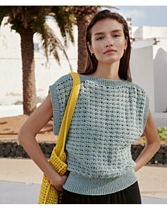 Lana Grossa top haken van Cotton Melange M4