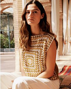 Lana Grossa top haken van Ecopuno (Haken 5, m17)