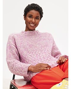 
Lana Grossa trui breien van Alpaca Air en Silkhair (Filati 68, m40) | C.R. Couture
