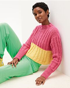 Lana Grossa trui breien van Brigitte no.2 (Filati 68. m32) | C.R. Couture