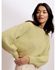 Lana Grossa trui breien van Brigitte no. 4 (Classici 24, m3)