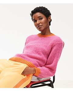 Lana Grossa trui breien van Cool Merino en Mohair Moda (Filati 68, m18) | C.R. Couture