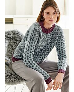 Lana Grossa trui breien van Cool Wool Big (m30)